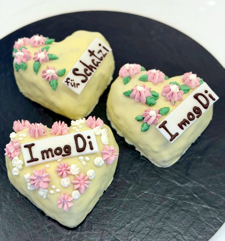 Süße Valentinstagsherzen