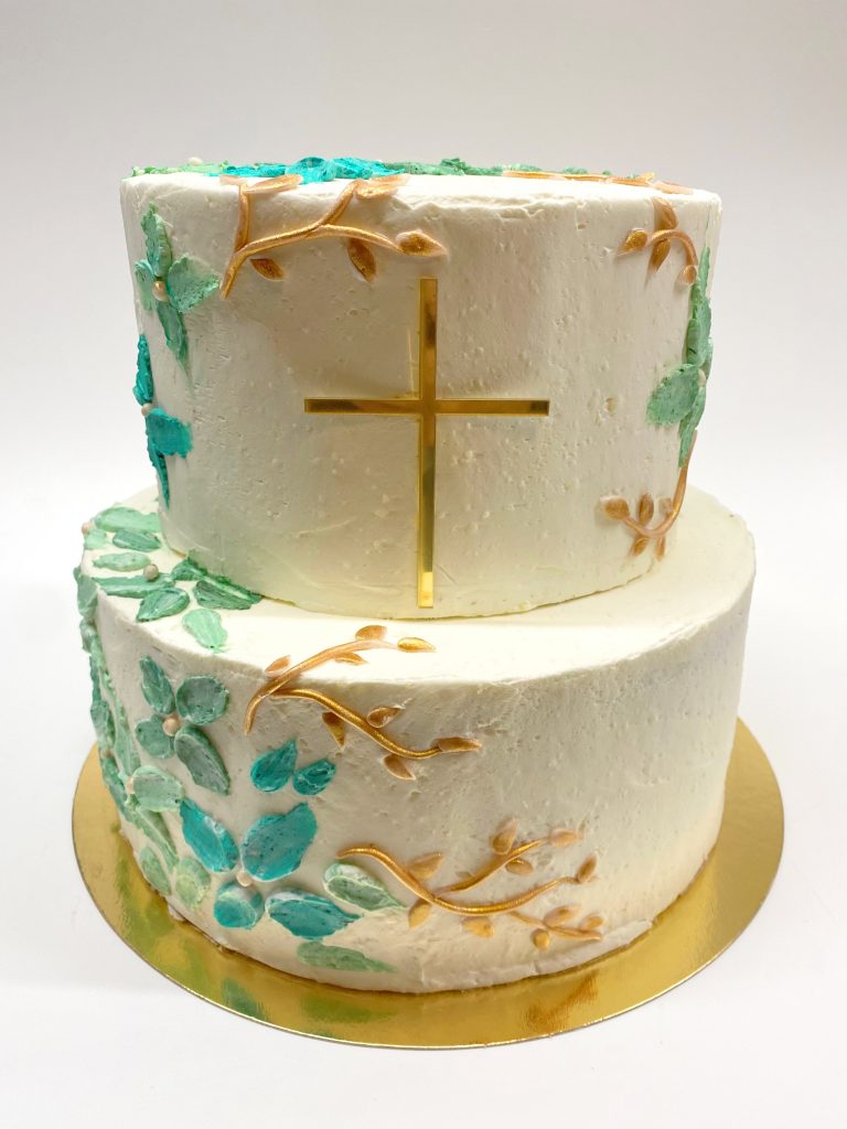 Kommunionstotre, 2-stöckig