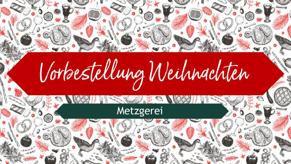 Vorbestellung Weihnachten Header
